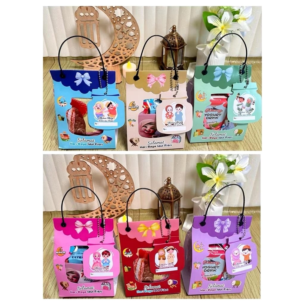 Amplop Lebaran Model Tas Parcel Mini tokolubna_