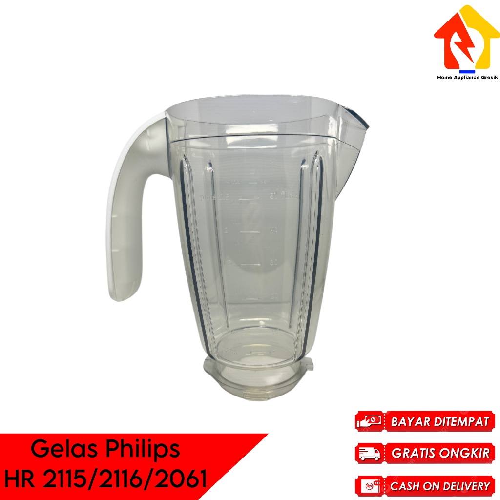 Gelas Blender Mika Philips HR 2115/2116/2016 / Gelas Jus Mika