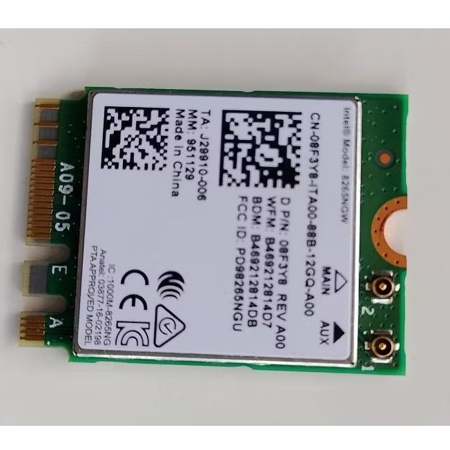 wifi card laptop dell latitude 3490