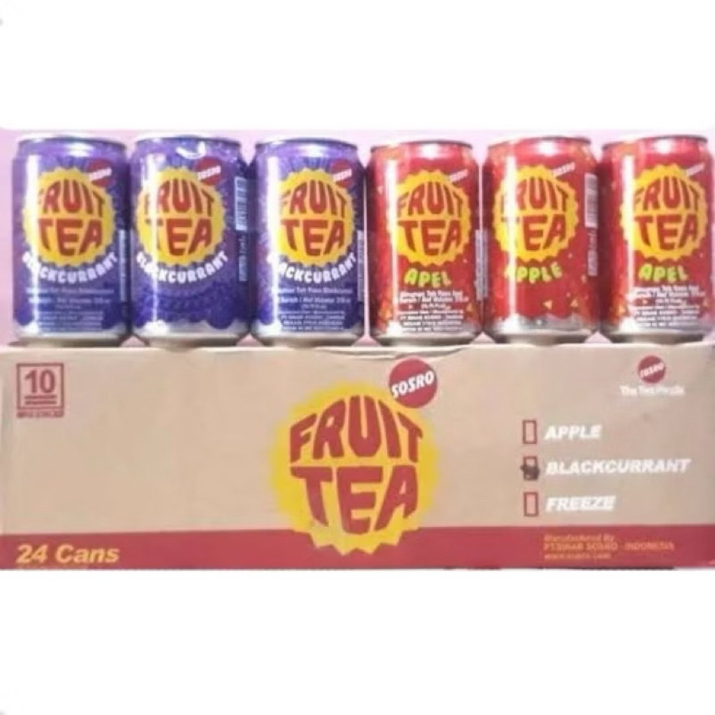 1 Dus FRUIT TEA/TEBS kaleng edisi lebaran