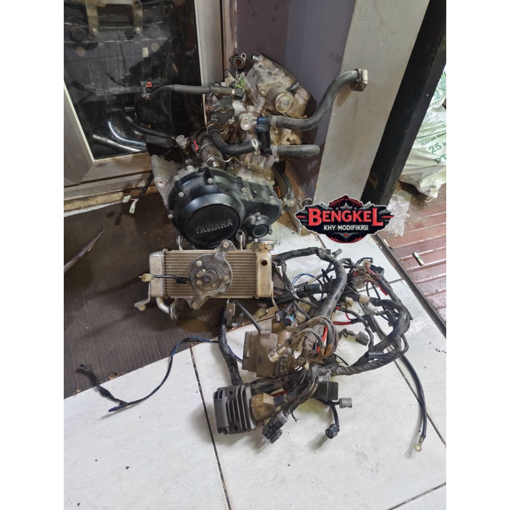 MESIN ENGINE R15 V3 VVA SET PENGAPIAN
