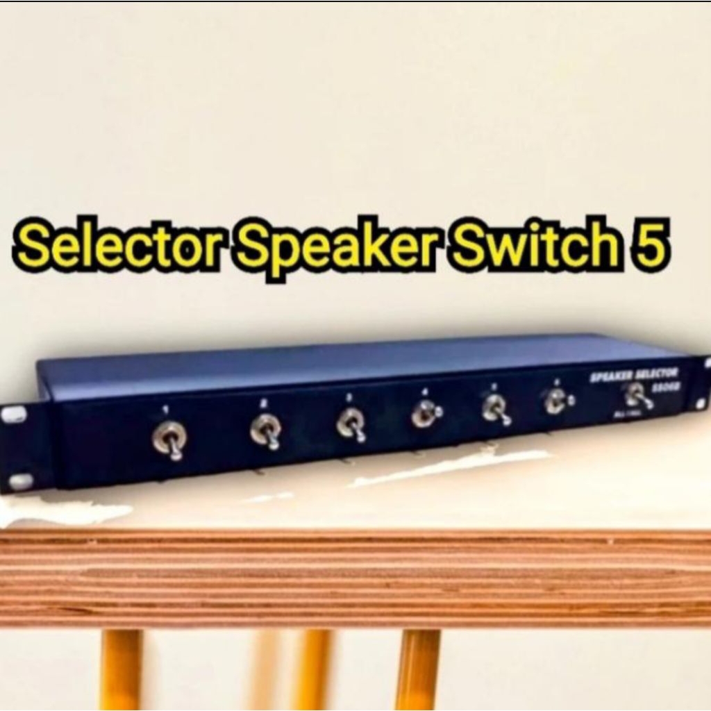 Speaker selector / Selector speaker 5 Channel / 5 Zona SS05 Original