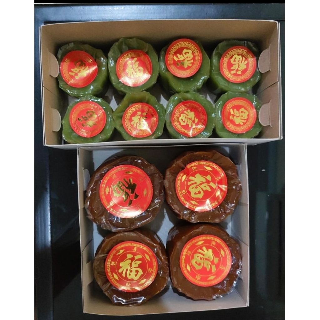 Kue Keranjang Imlek Pandan Original Murah Enak / Dodol Cina