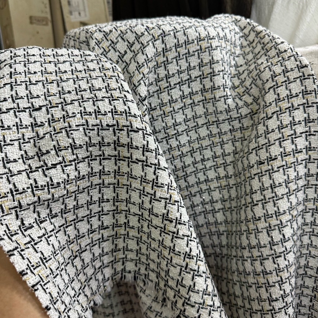 kain Tweed akrilik import / harga meter