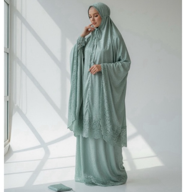 Armani Silk Jaquard Renda Bordir