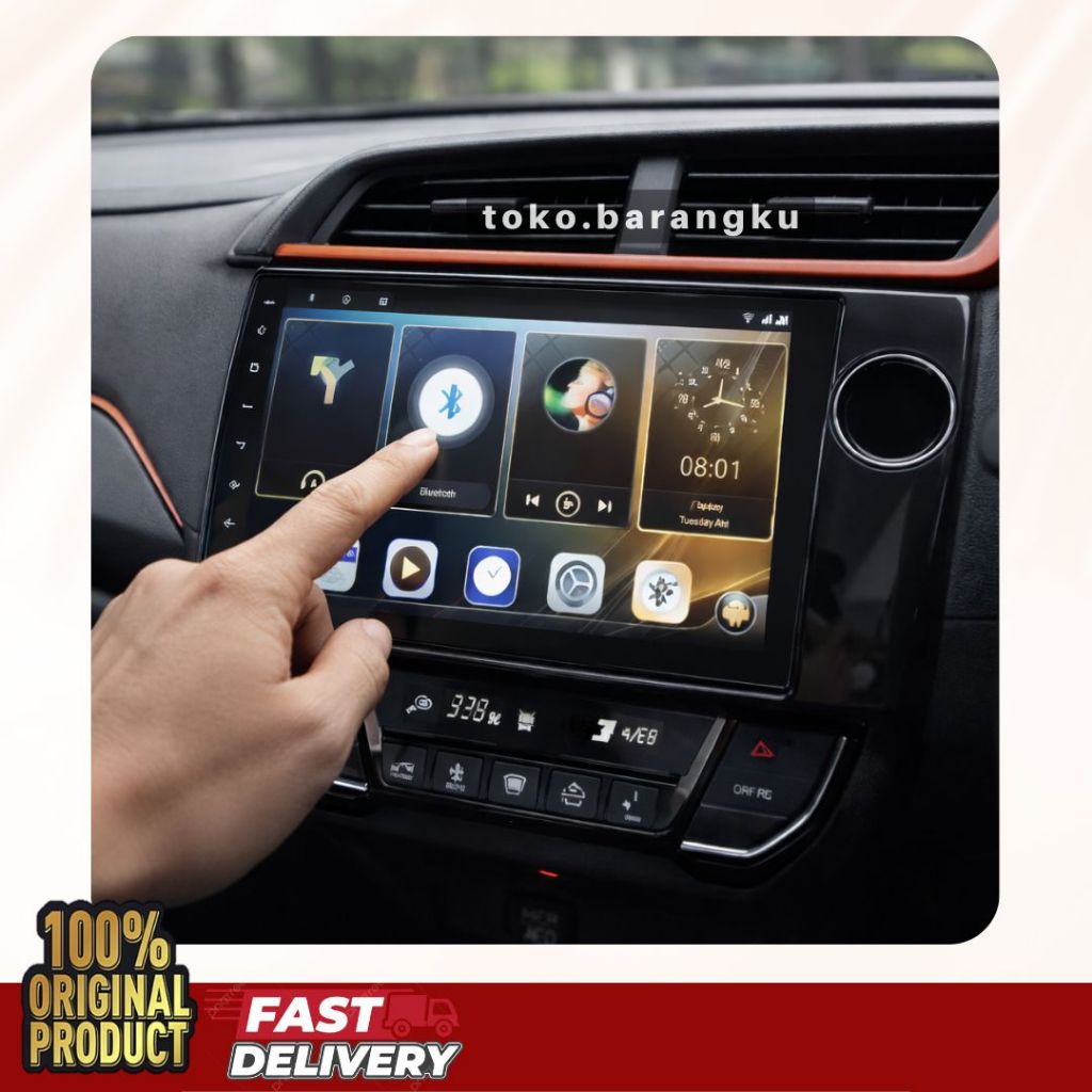 Frame 9 Inch Honda Brio Mobilio FRAME HEAD UNIT ANDROID 9 INCH