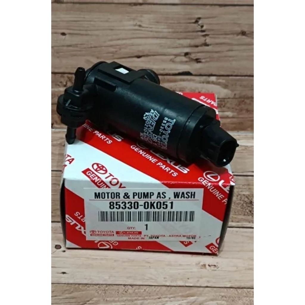 Motor washer dinamo penyemprot air wiper Innova Reborn Fortuner Hilux