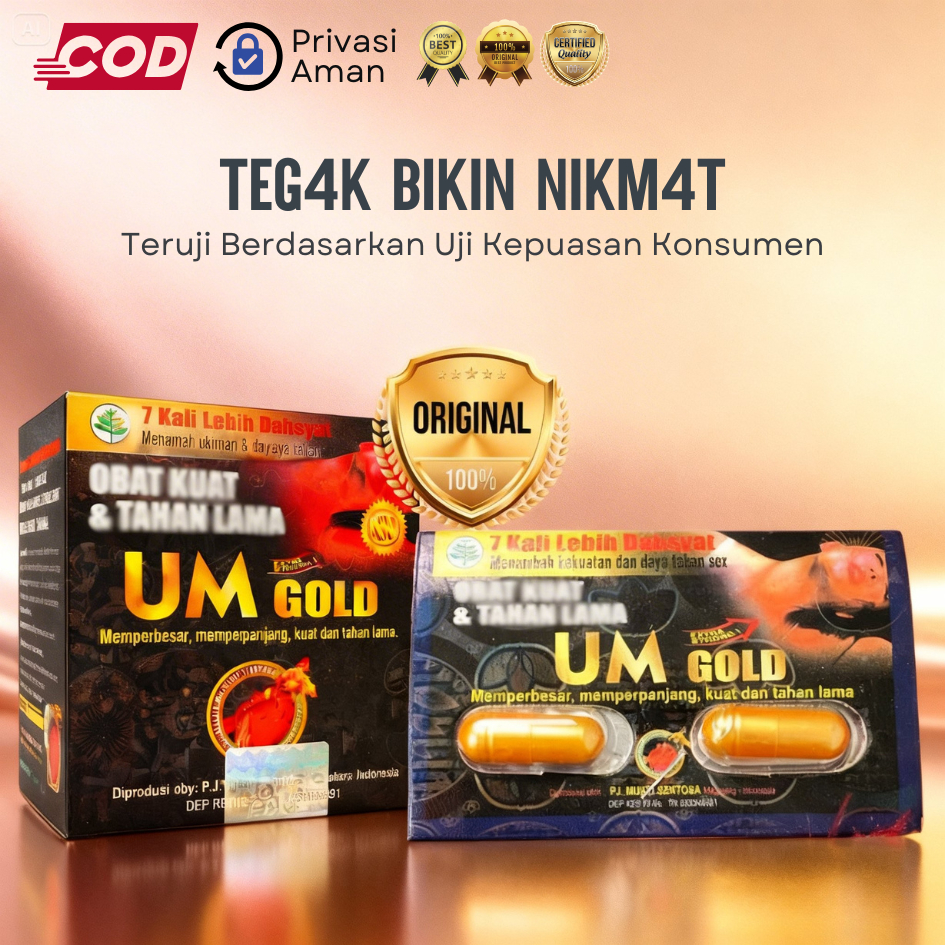 UM GOLD KAPSUL | Urat Madu Gold Original 100% Kapsul | UM Gold Blister | Urat Madu 100% Original | J