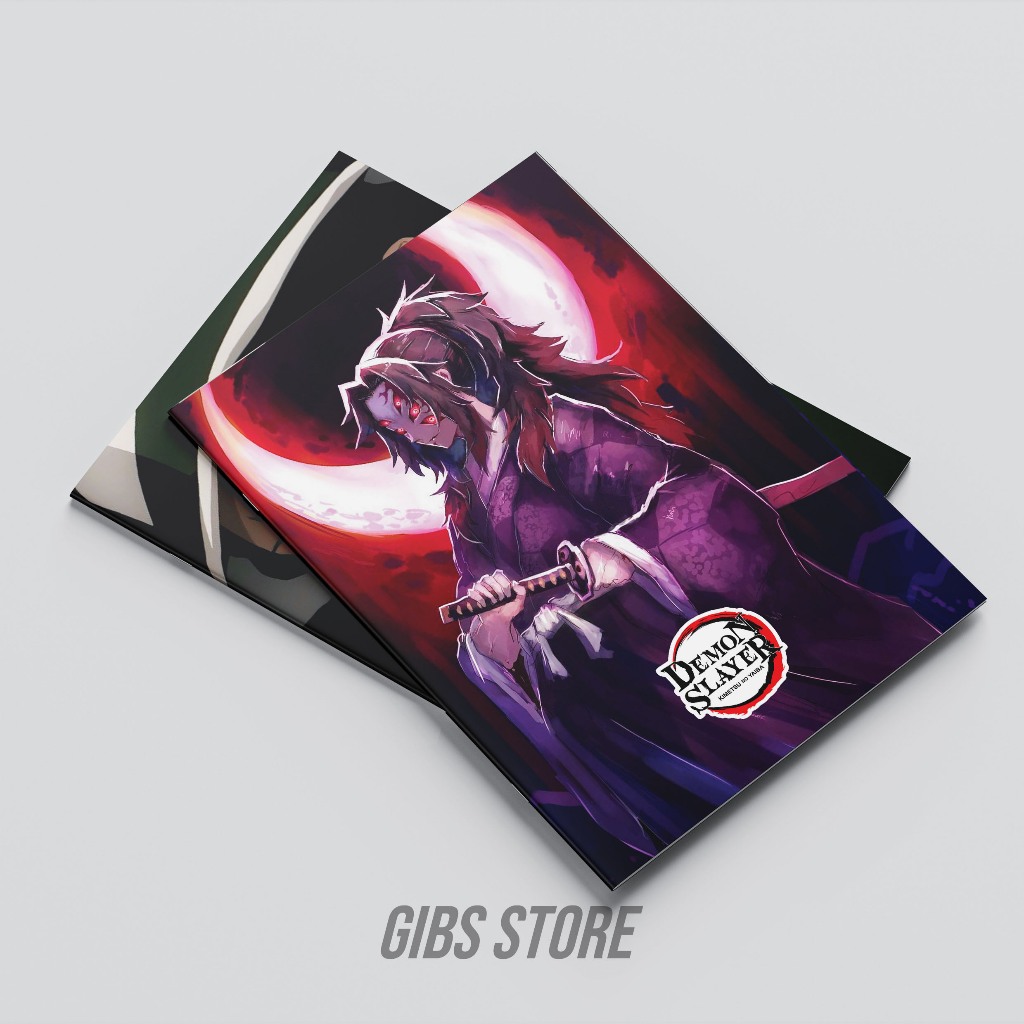 BUKU TULIS SEKOLAH GAMBAR ANIME (DEMON SLAYER #2)