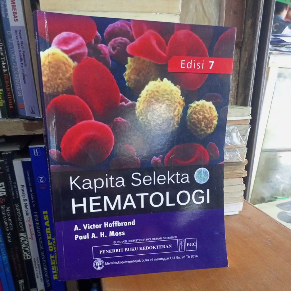 Buku Kapita Selekta HEMATOLOGI Edisi 7 A.Victor Hoffbrand