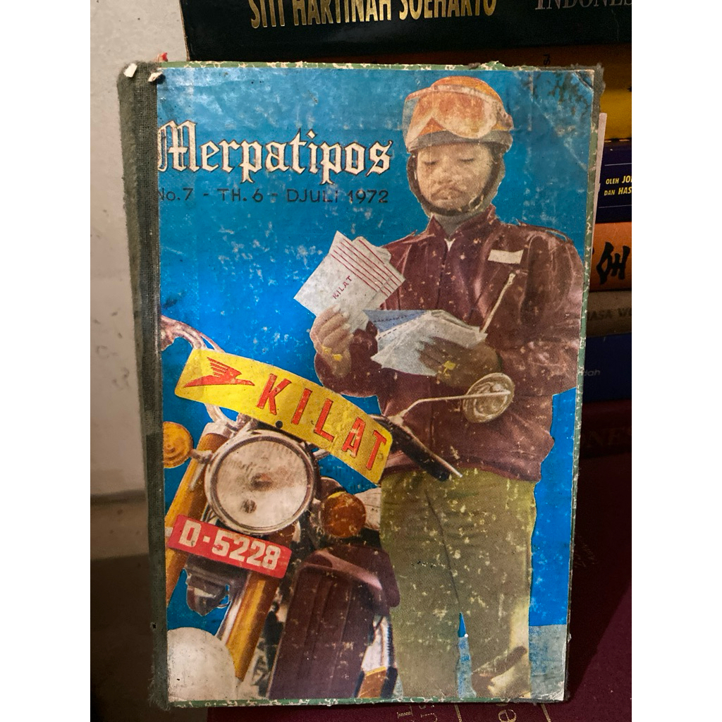 MERPATI POS NO 7 TH 6 1972 bundel 12 Majalah