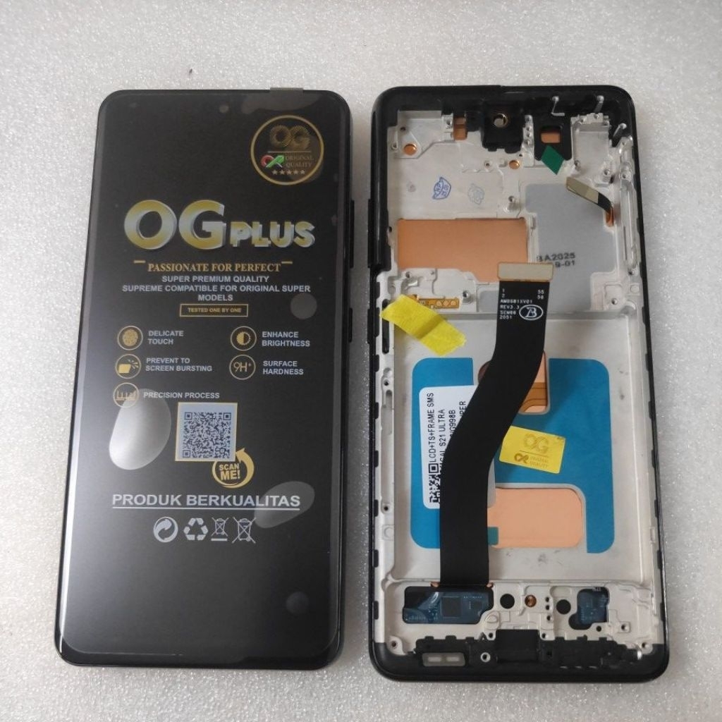 LCD SMG S21 ULTRA 5G + FREM/G998/G998B/OG SUPER