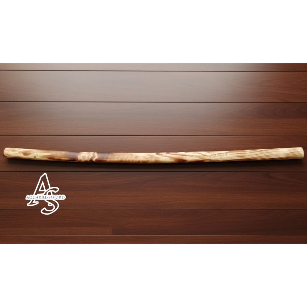 Aquariusswrd Wodeen Sarung kayu jati belanda sirasaya model bakar natural