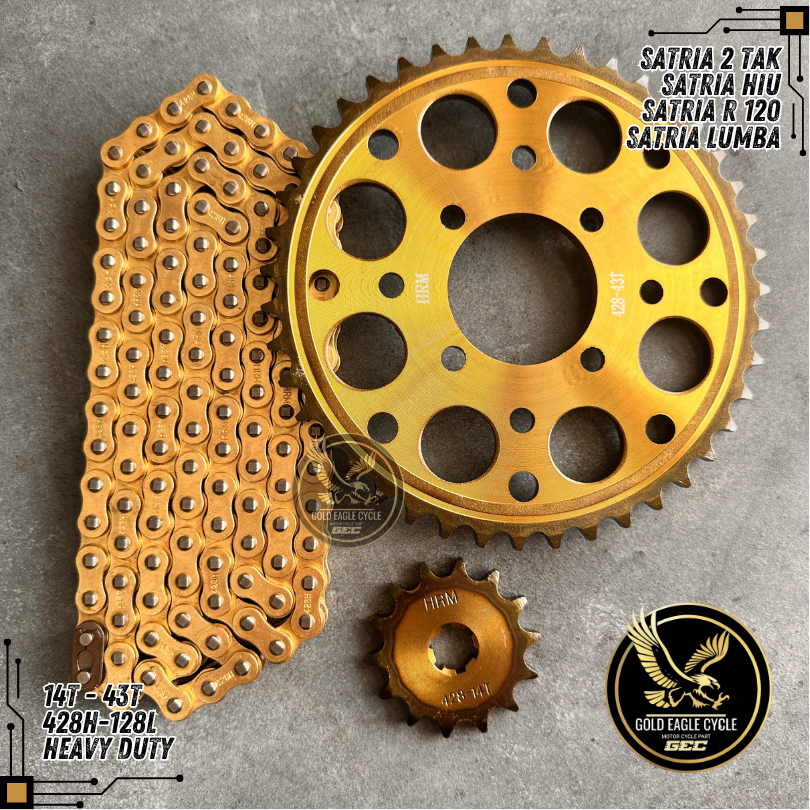 GEAR GIR SET GEAR GIR PAKET SATRIA 2 TAK SATRIA HIU SATRIA LUMBA SATRIA R 120