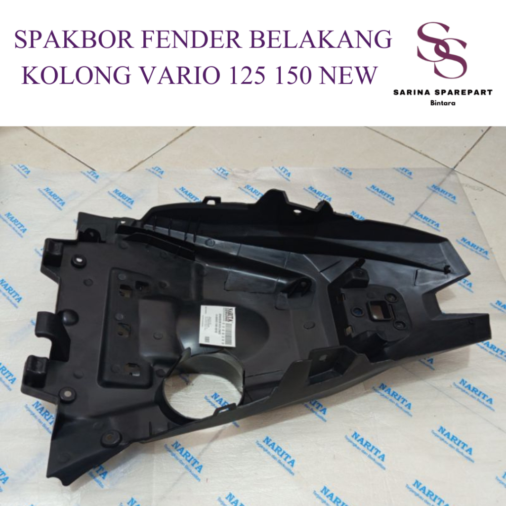 Spakbor fender belakang kolong honda vario 125 150 new 2018-2022 spakbor belakang kolong vario k59j