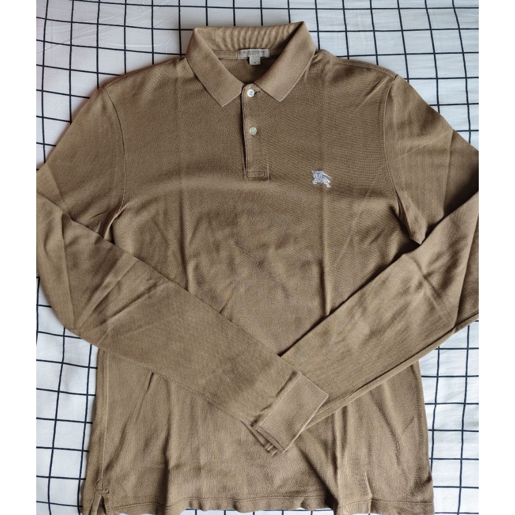 Polo B*rberry Original / Polo Shirt / Kaos Polo / Polo Lengan Panjang