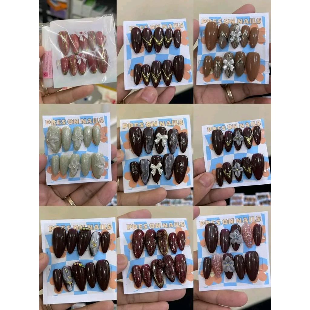 Nail art kuku palsu + lem| Kuku palsu nail art| Kuku palsu + lem| Kuku palsu nail art + lem| Press o