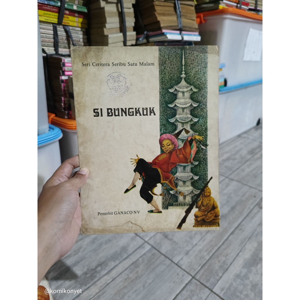 Buku Cerita Anak Klasik Seri Ceritera Seribu Satu 1001 Malam Penerbit Ganaco NV Si Bungkuk
