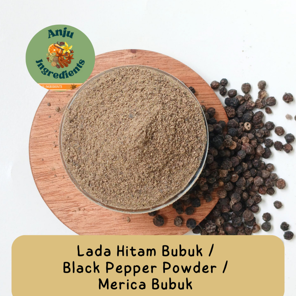 Lada Hitam Bubuk 500gram / Black Pepper Powder / Merica Bubuk