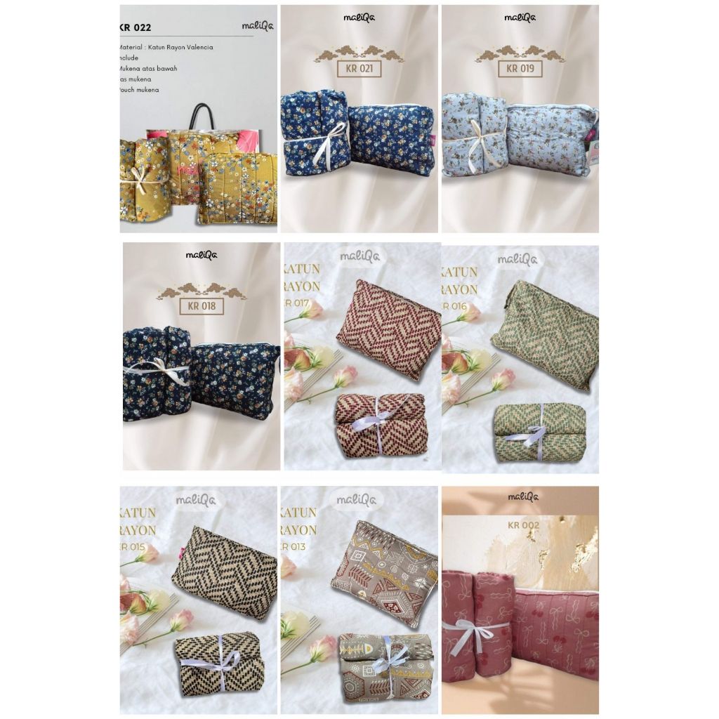 MALIQA - MUKENA RAYON MOTIF