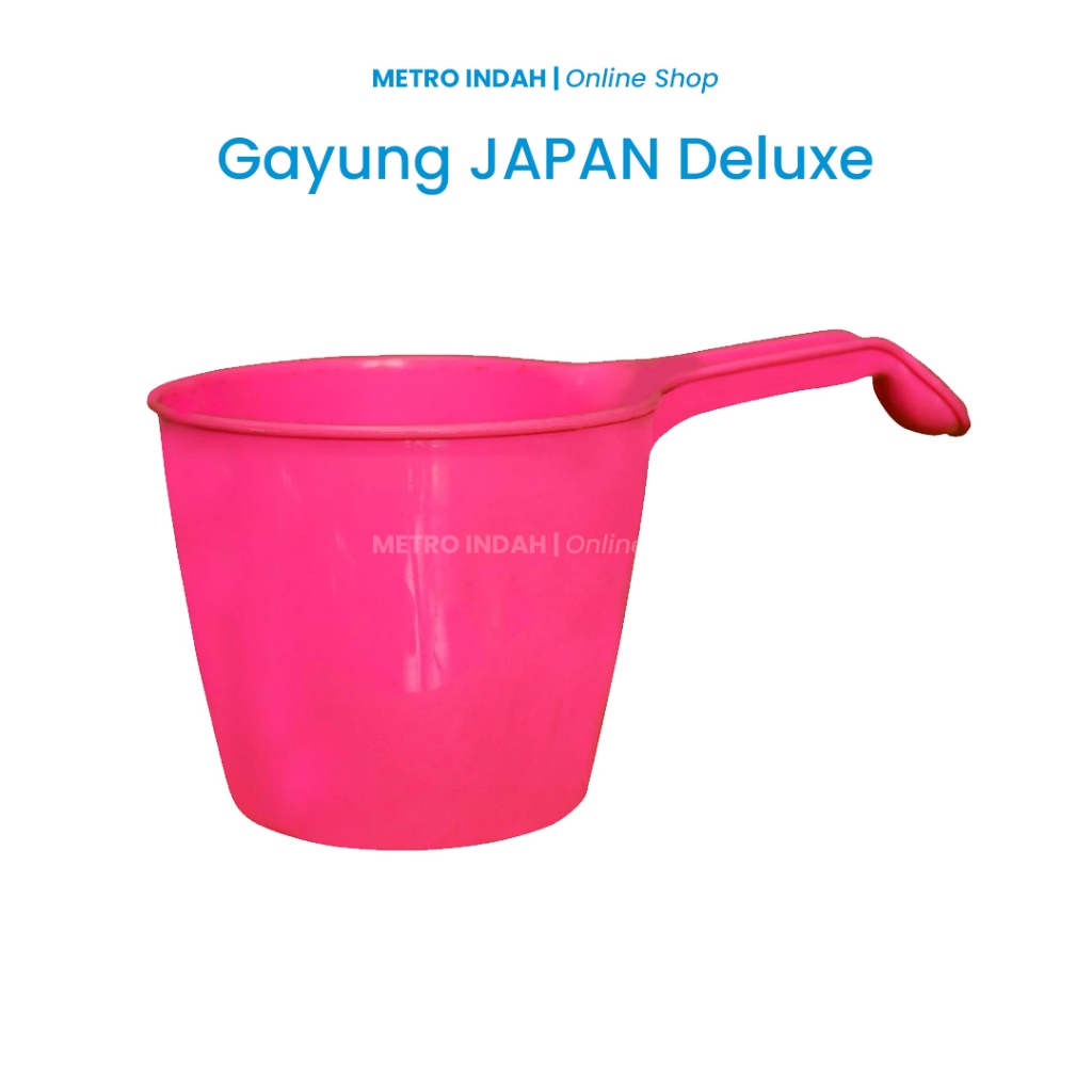 KIMPLAST Gayung Japan Deluxe | Gayung Mandi Plastik Tebal Kuat Anti Pecah | Gayung Air Kamar Mandi E