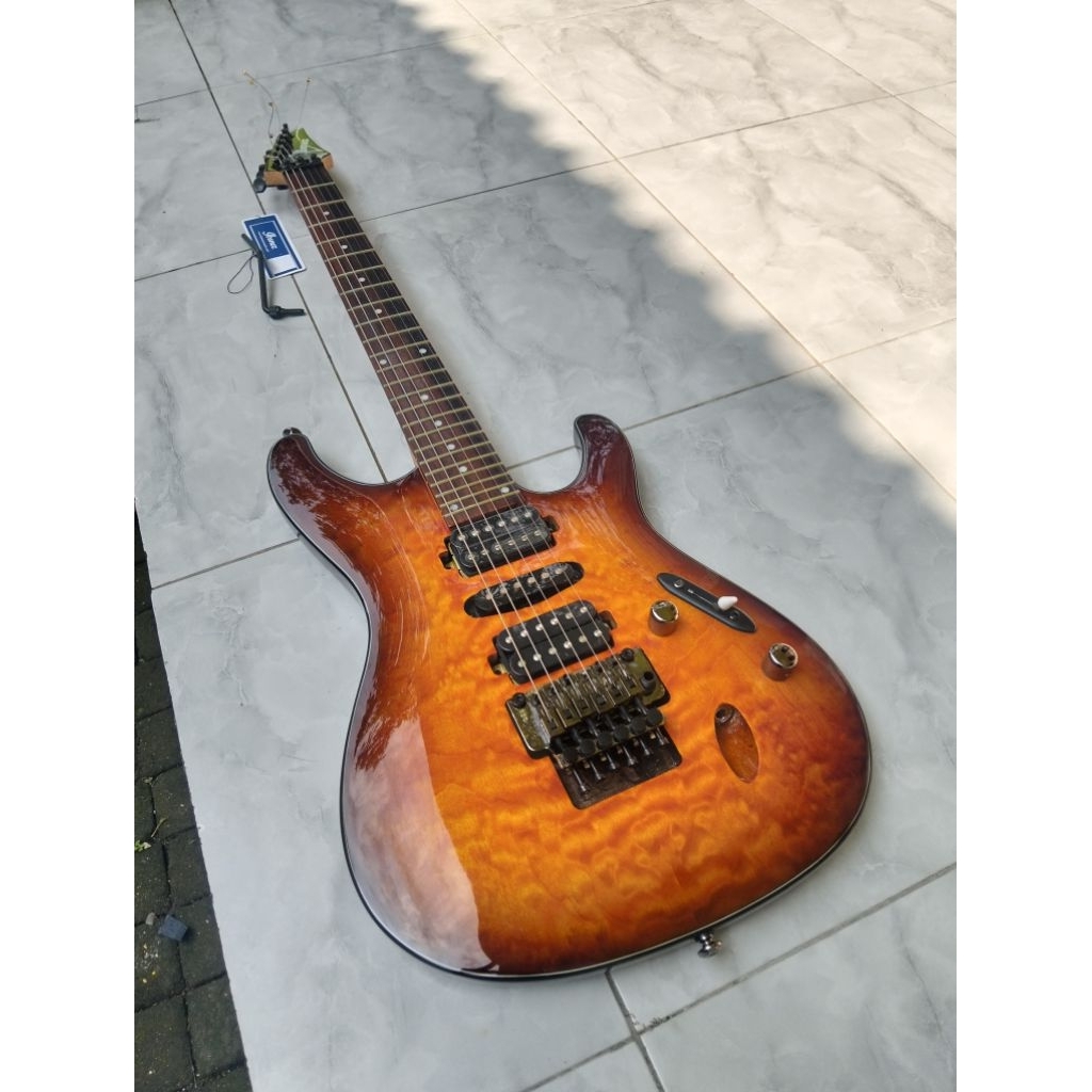 Ibanez S621qm original mii rakit upgrade super jozz senar ceper