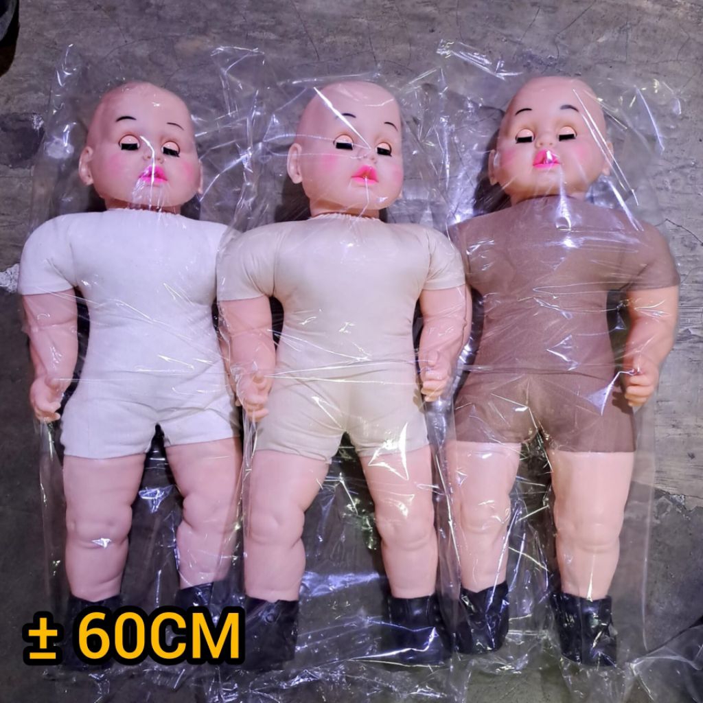 BONEKA 904 POLOS BOTAK // COCOK UNTUK MODIFIKASI BONEKA