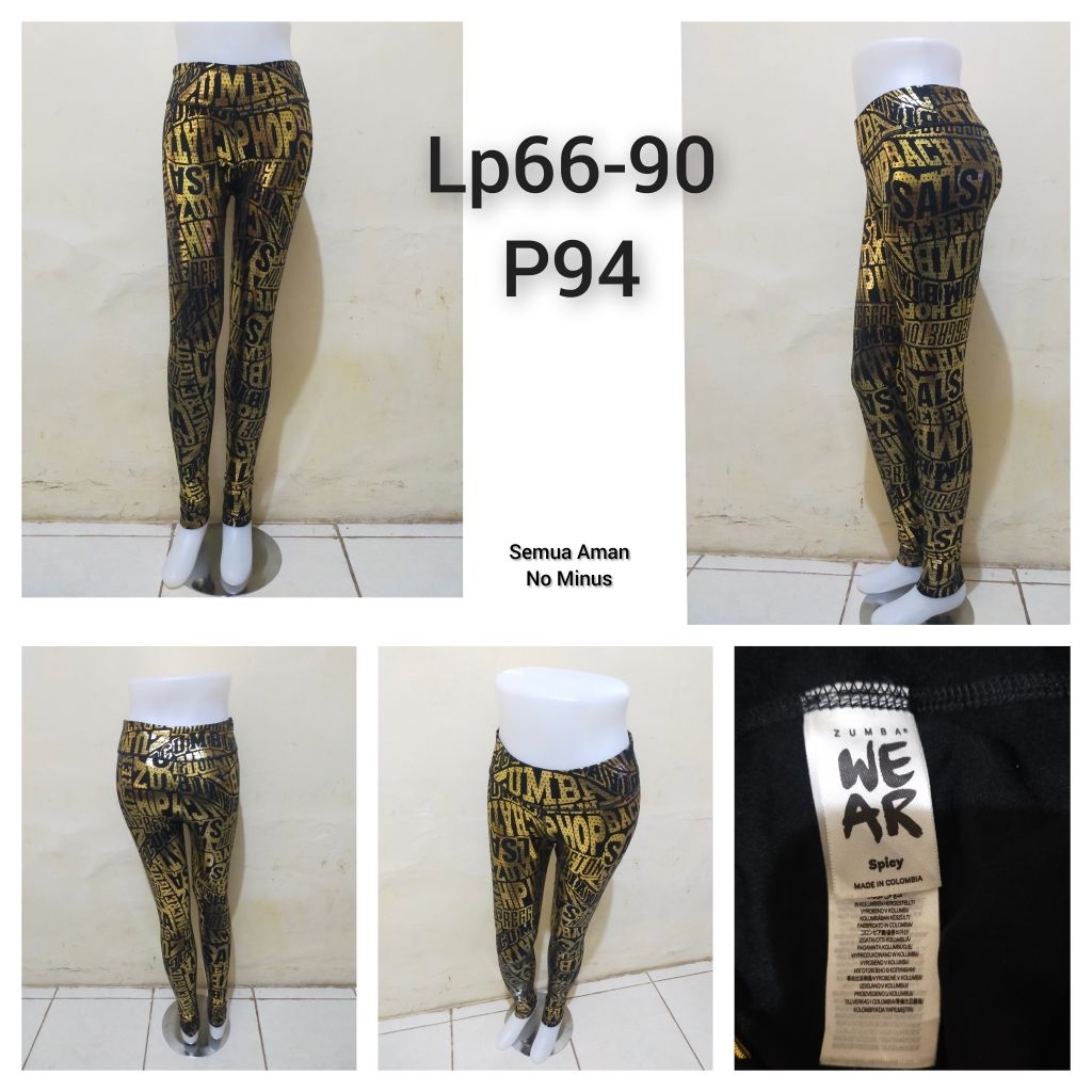 ZUMBA WEAR Legging Olahraga Wanita