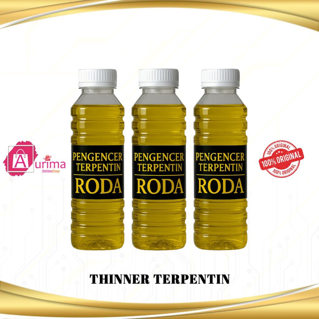 THINNER TERPENTIN THINNER CAT MINYAK THINNER UNTUK PENGECATAN DAN PEMBERSIHAN ALAT CAT BERKUALITAS