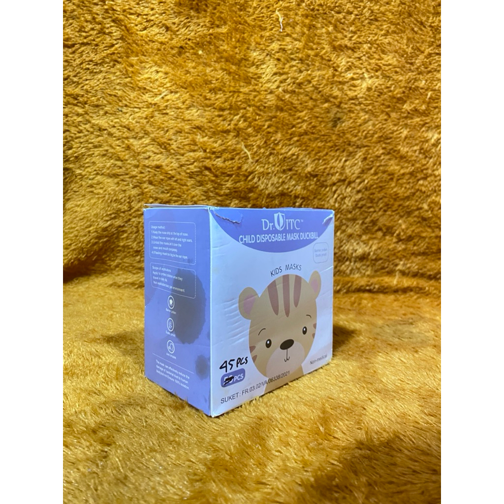 NEW Masker Dr.Itc Anak-anak isi 45