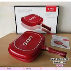 SUGGO Double Pan Jumbo 32cm Panas Merata Masak Cepat Anti Lengket