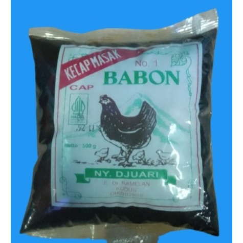 Kecap Babon Kemasan Setengah Kilo (500Gram) Dari Kudus ASLI