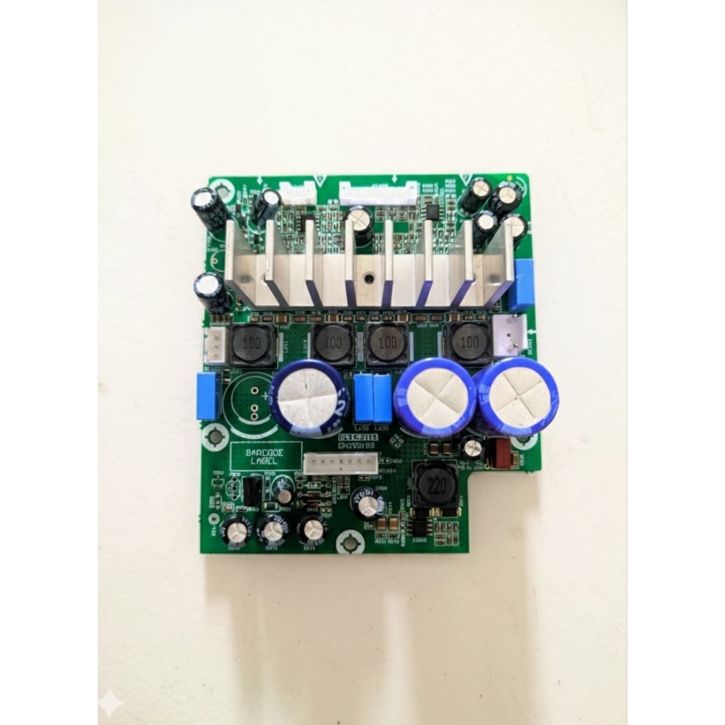 HEMAT KIT AMPLIFIER POLYTRON PAS VERSI CLAS D 3221 100W+100W+200 SUBWOFER **