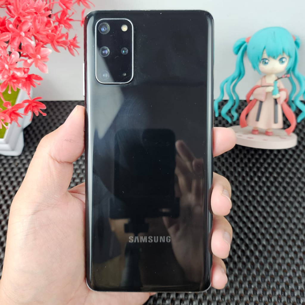 Samsung S20 Plus 8/128 Resmi SEIN Full Original Bekas Second Siap Pakai Fungsi Normal LCD garis