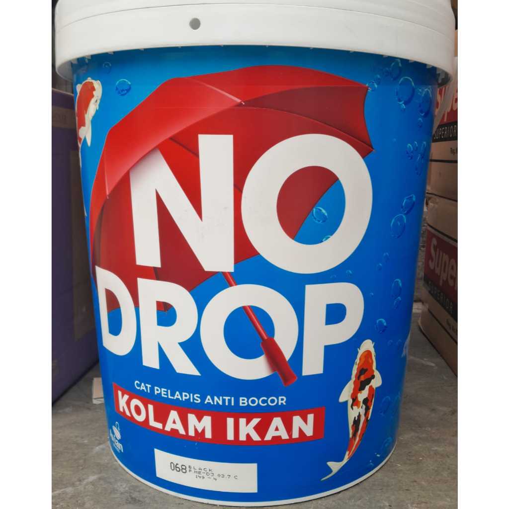 Cat Kolam Ikan No Drop Kolam Ikan Pail