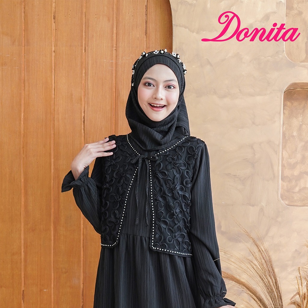 BAJU MUSLIM ANAK PEREMPUAN BRAND DONITA  13MP-272