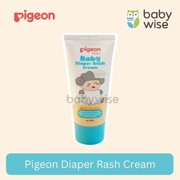Pigeon Baby Diaper Rash Cream - Cream Bayi Ruam Popok | Salep Bayi Ruam Popok | Cegah Ruam Popok
