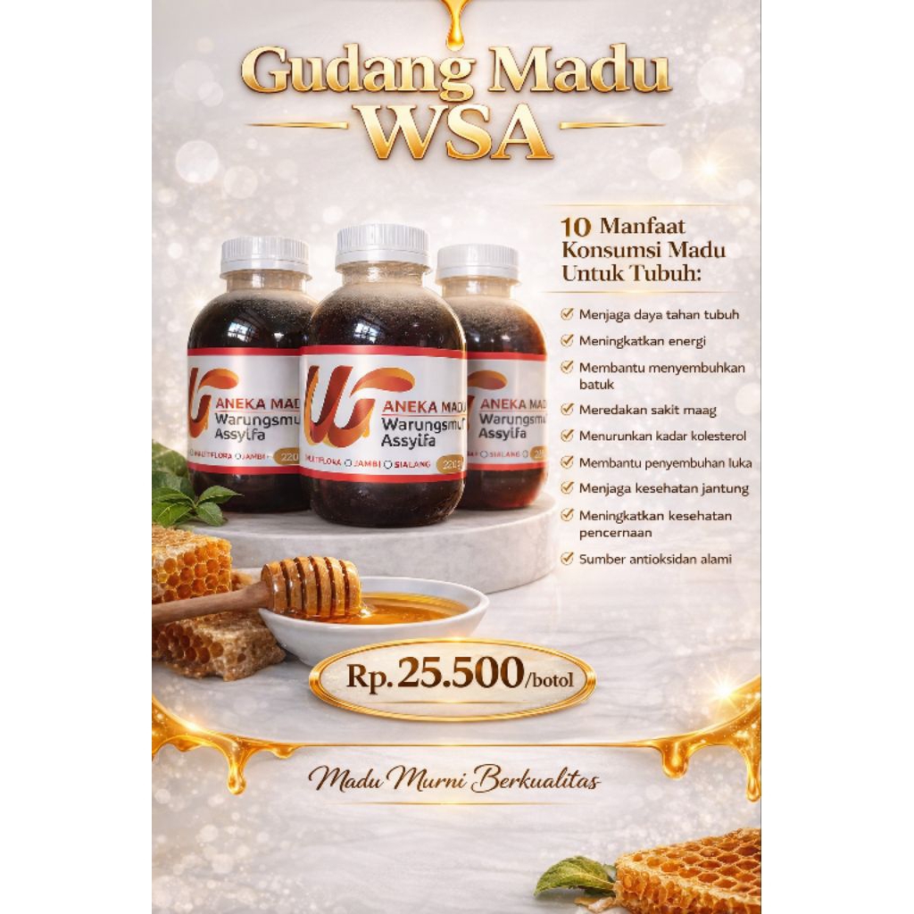 Madu Jambi Akasia carpa / Madu Jambi 215gr