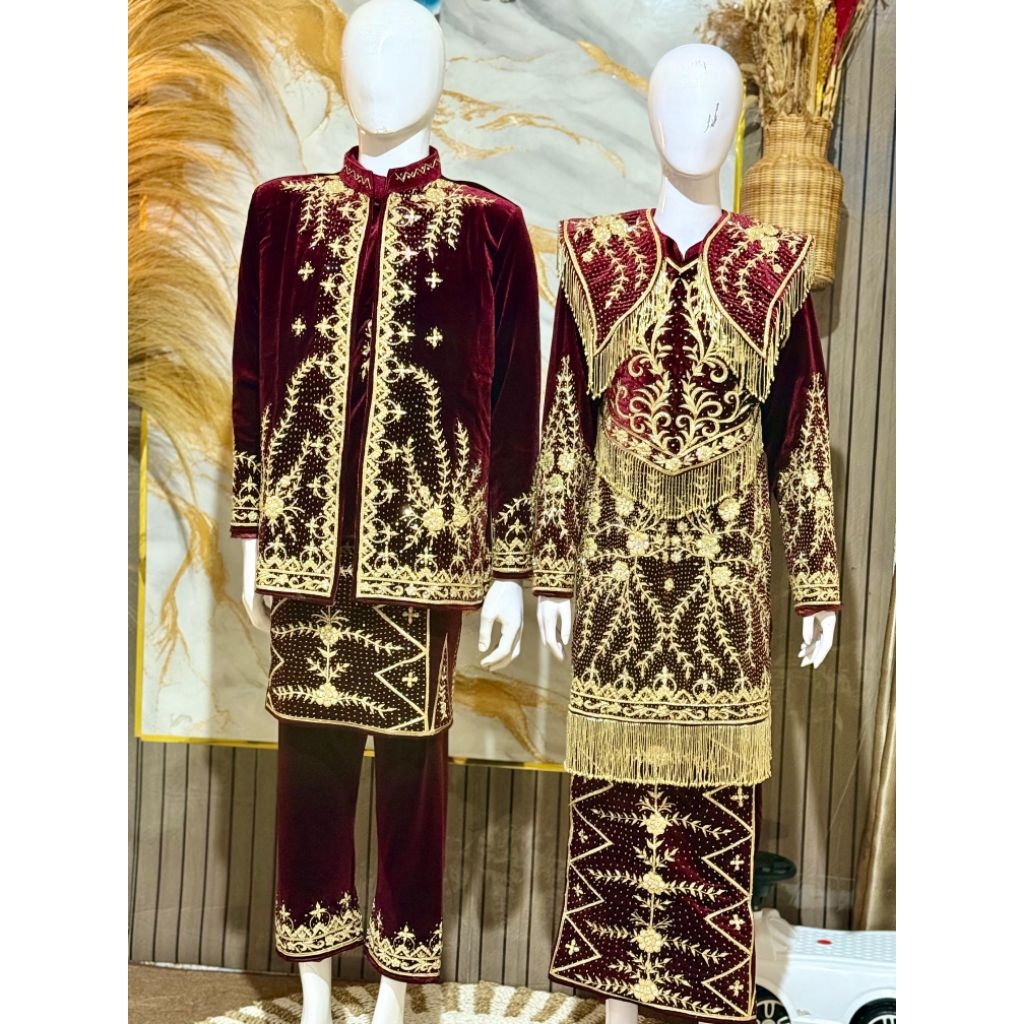 BAJU PENGANTIN MINANG KUALITAS PREMIUM