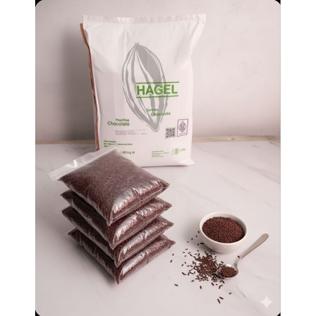 MESIS COKELAT HAGEL / COKELAT BUTIR HAGEL