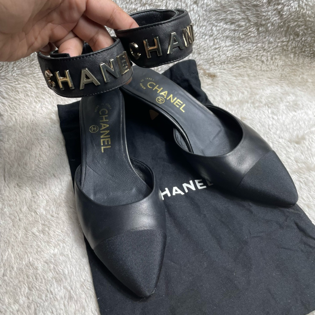 Shoes / Sepatu hak tinggi for women  CH4N3L original made in Italy size 36