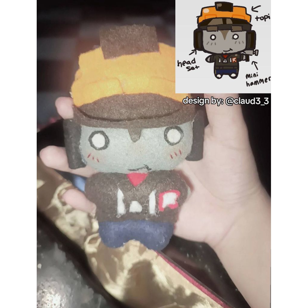 felt plushie custom