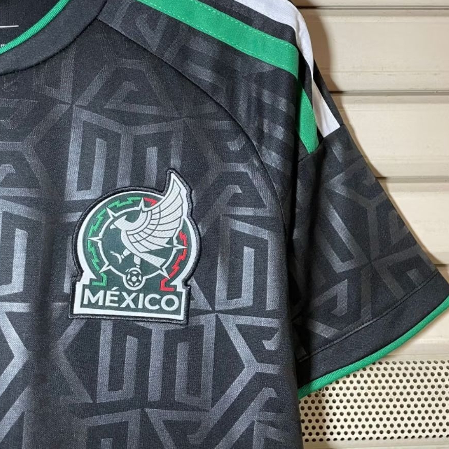 Jersey bola MEKSIKO MXICO away world cup 2026 baju bola pildun hitam grade ori