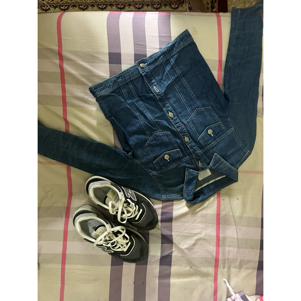 jaket denim preloved