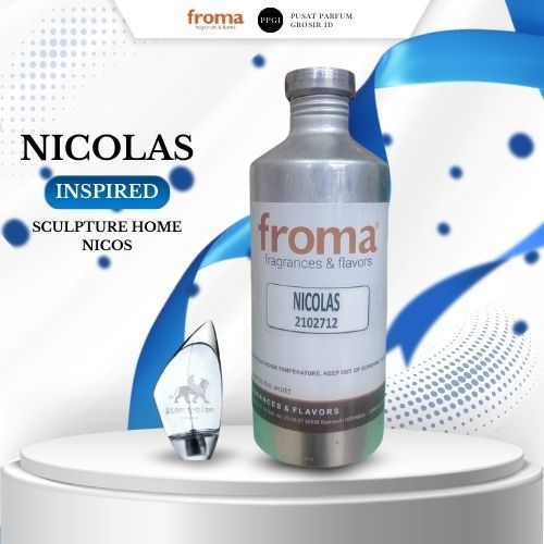 Bibit Parfum NICOLAS INSPIRED BY SCULPTURE HOMME NICOS – 500ml Segel | by FROMA