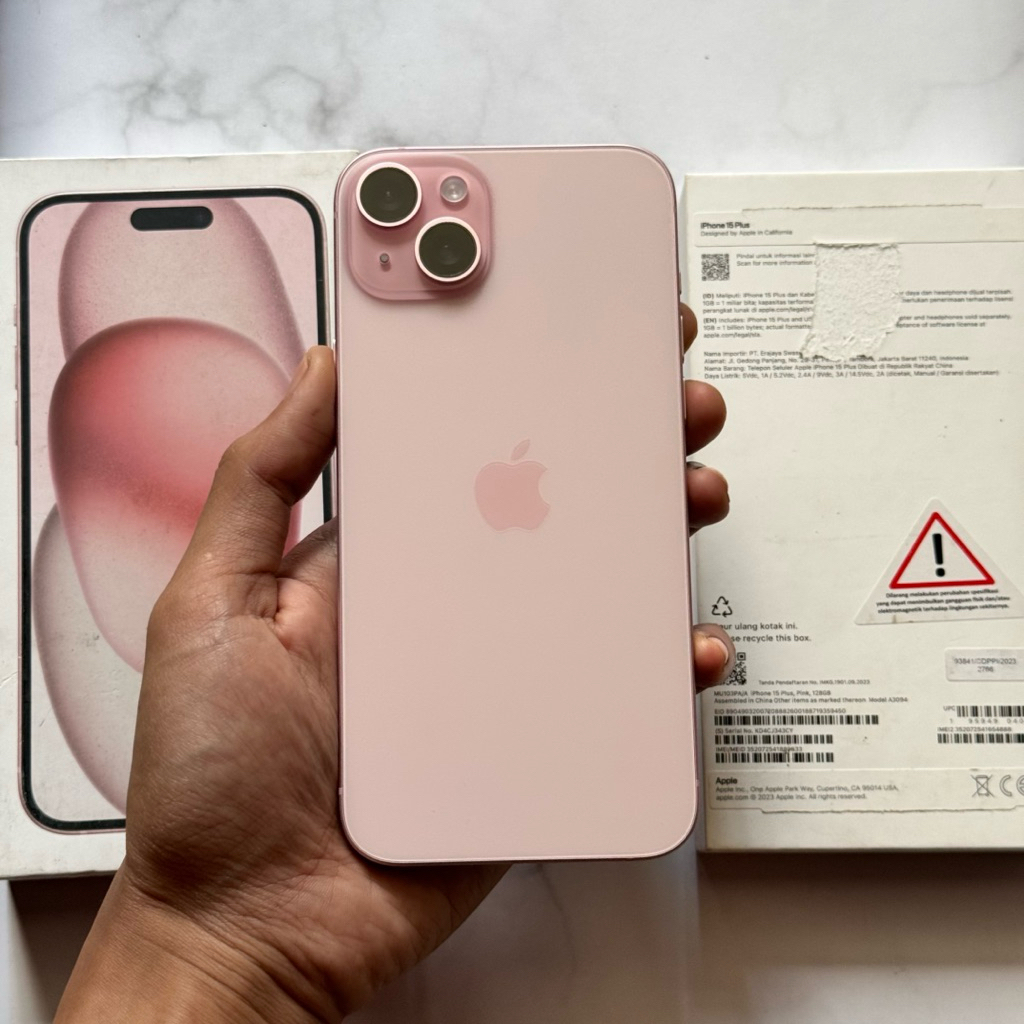 iPhone 15 Plus 128GB iBox Second