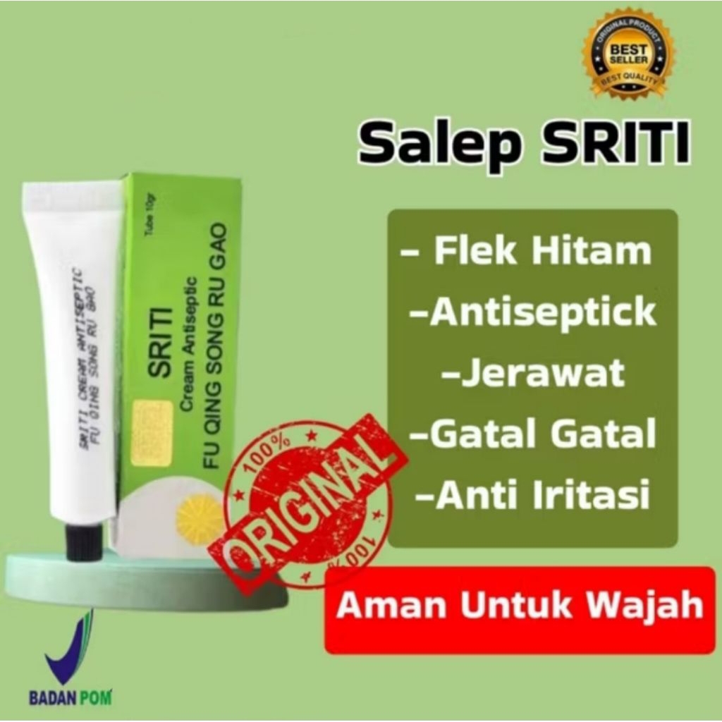 Salep Sriti Walet Fu Qing Song Ru Gao untuk Flek Hitam Jerawat Eksim Ampuh atasi Gatal Selangkangan 