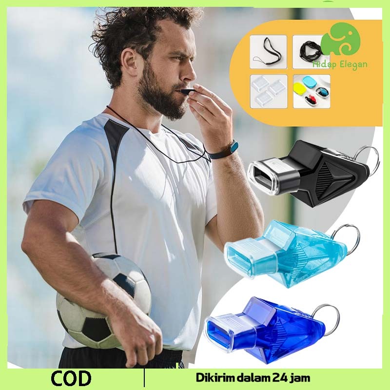 Peluit Dolphin Original Desain Tanpa Bola Pluit Olahraga Penetrasi Tinggi Pluit Wasit Universal