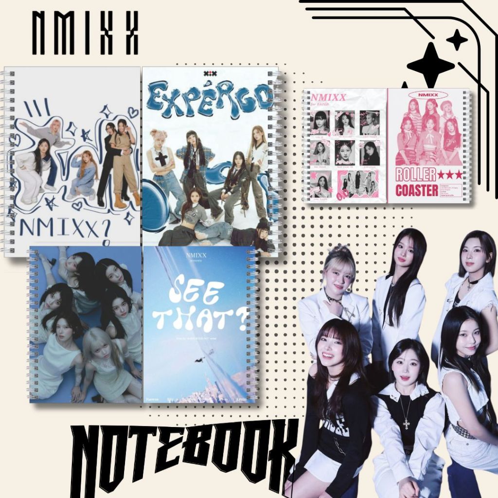 NOTEBOOK KPOP! NMIXX / NMIXX NOTEBOOK/ BUKU CATATAN KPOP NMIXX