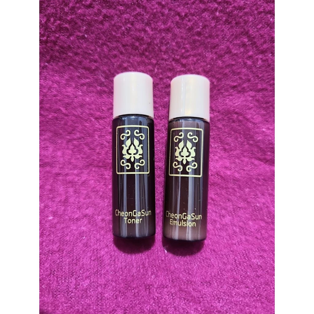Jutanhak Sansim CheonGaSun Toner & Emulsion Korea (sample)